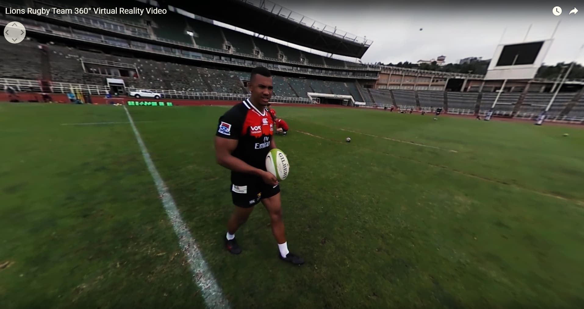 360° Video Rugby - Virtual Reality in Sports