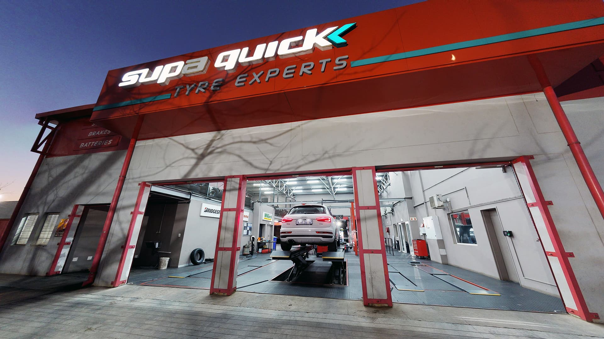 360° Virtual Tour of Tyre Shop