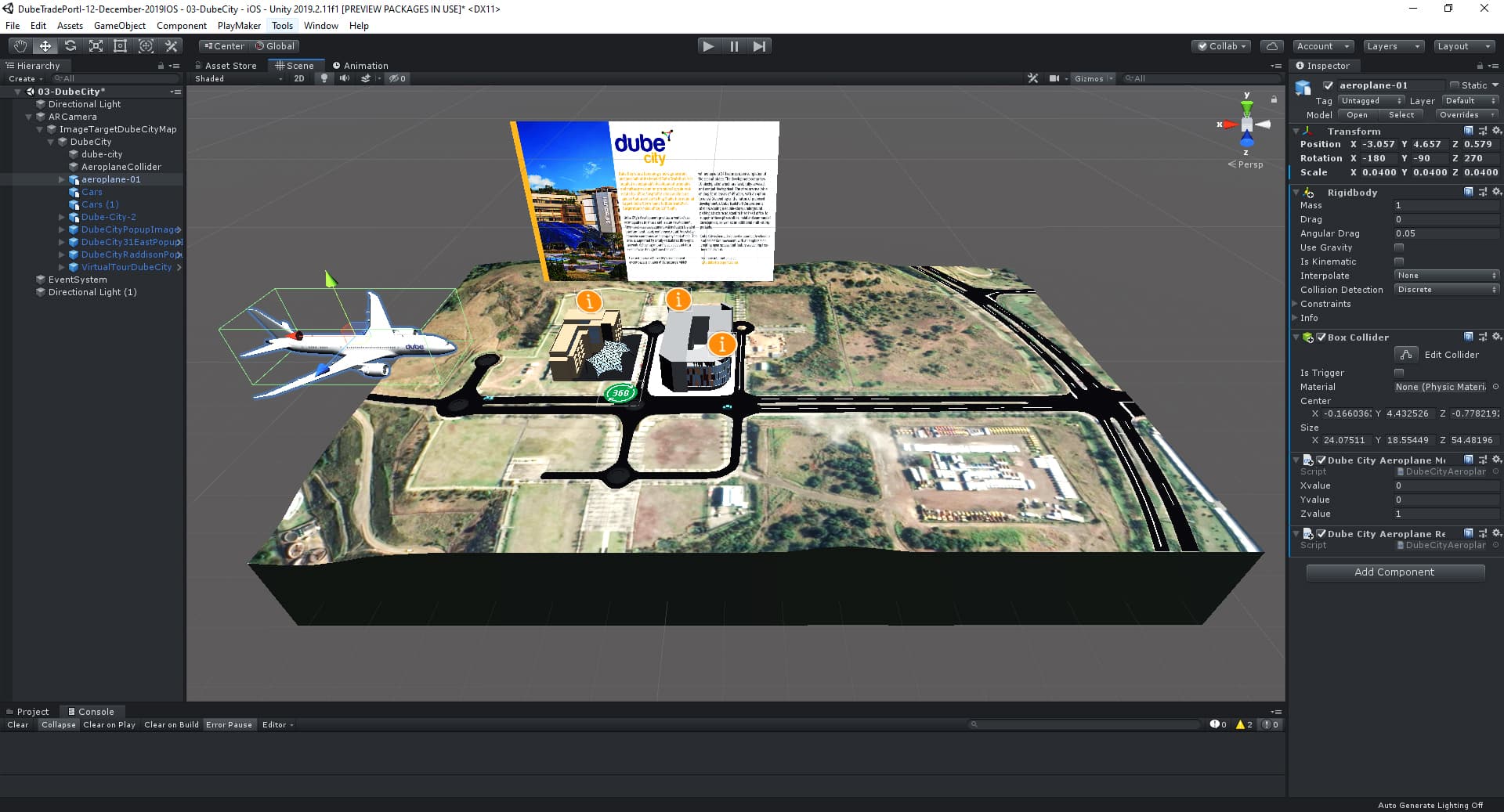Augmented Reality Software Development