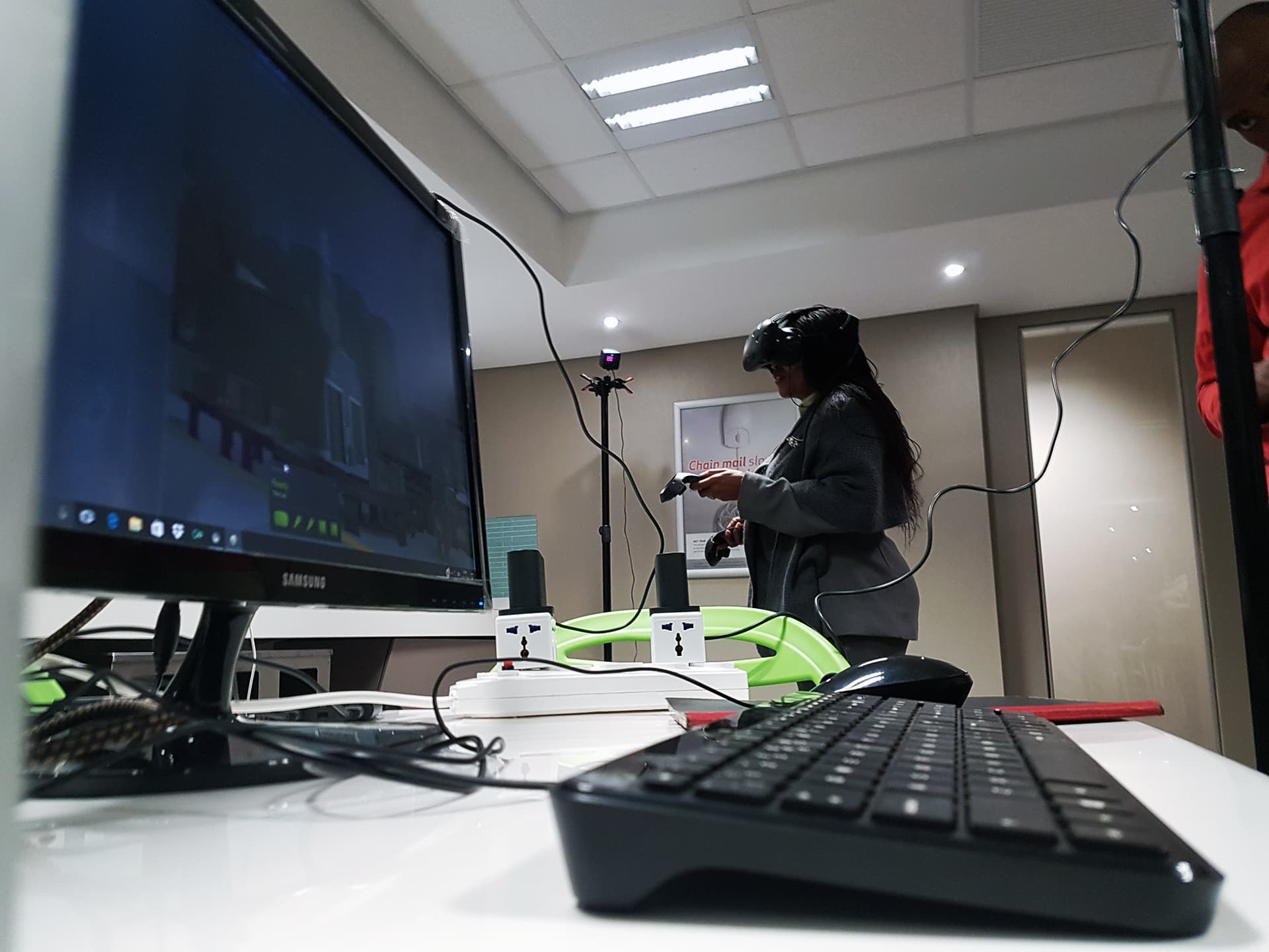 Virtual Reality Demonstration Transnet South Africa