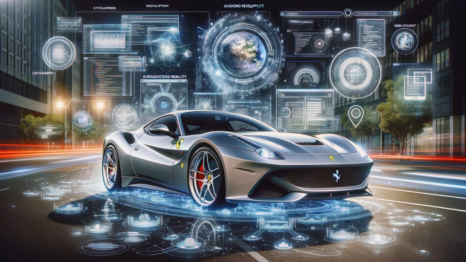 Ferrari Roma Virtual Tour Platform