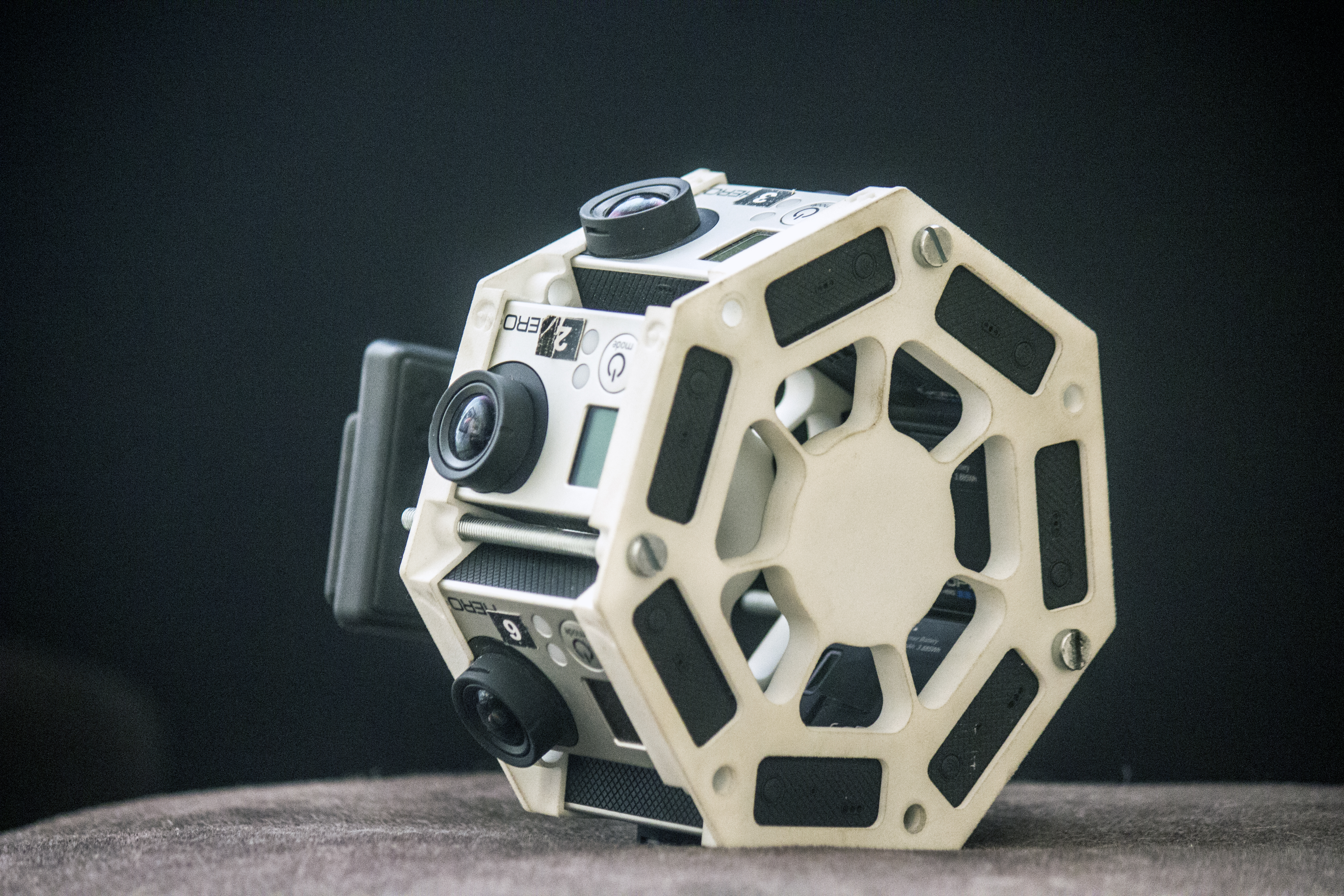 Video Camera Rig for 360 Video