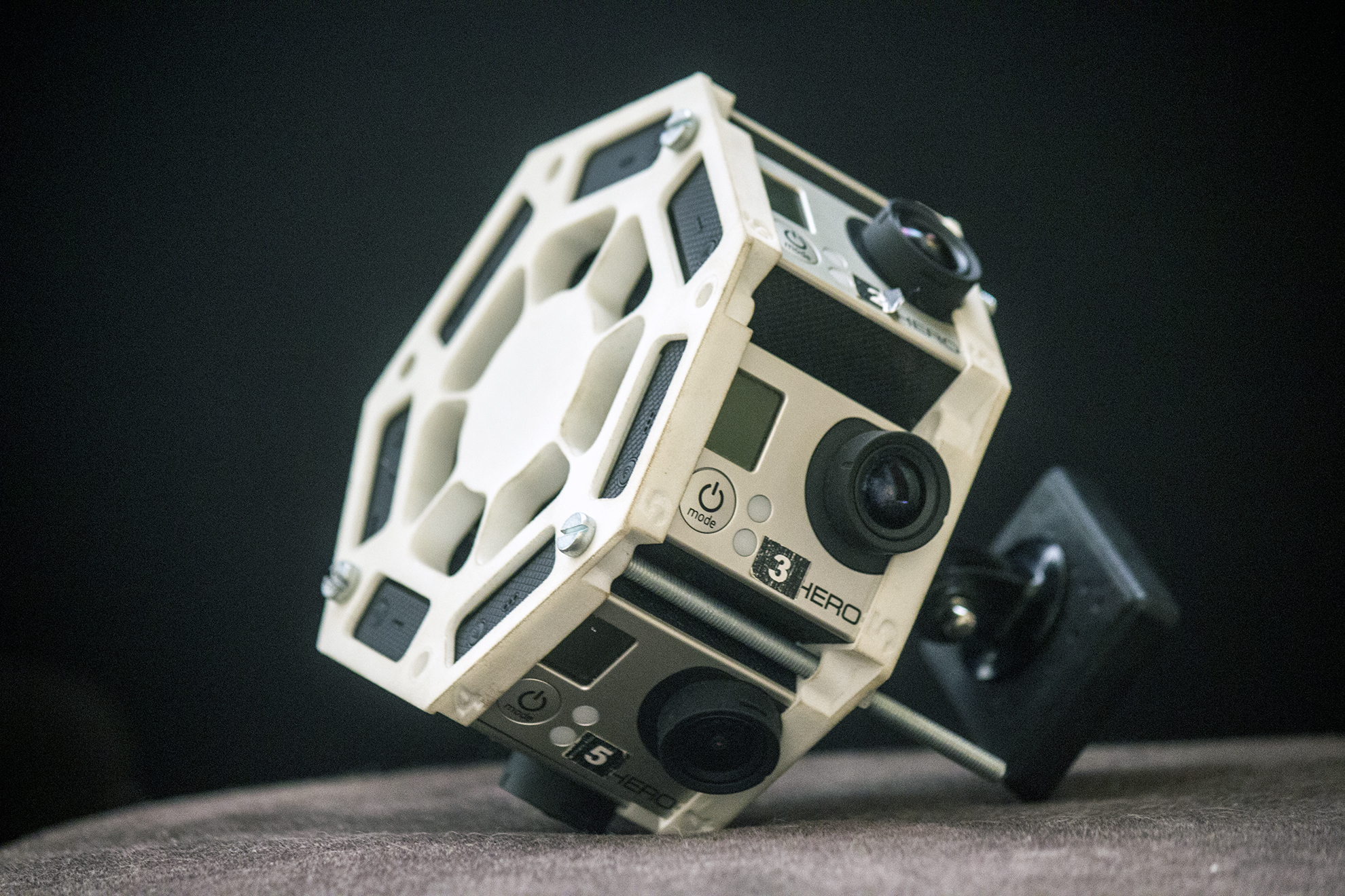 360 Video Camera Rig