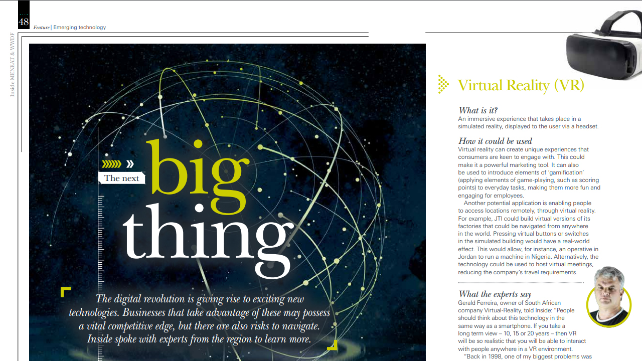 The Next Big Thing