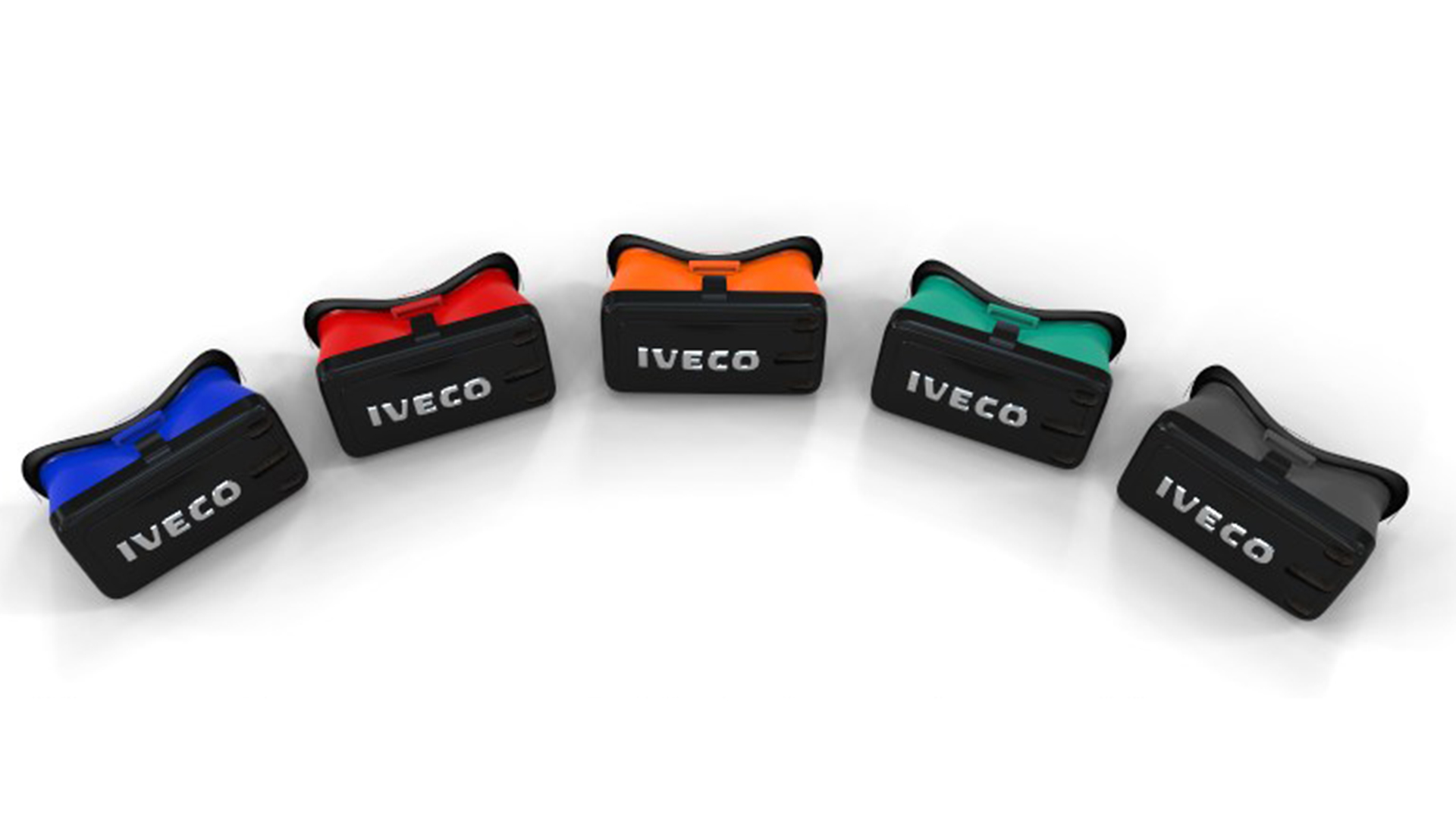 Plastic Branded Virtual Reality Goggles