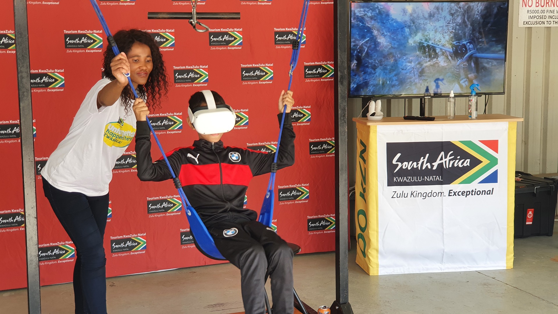 Virtual Reality Zipline