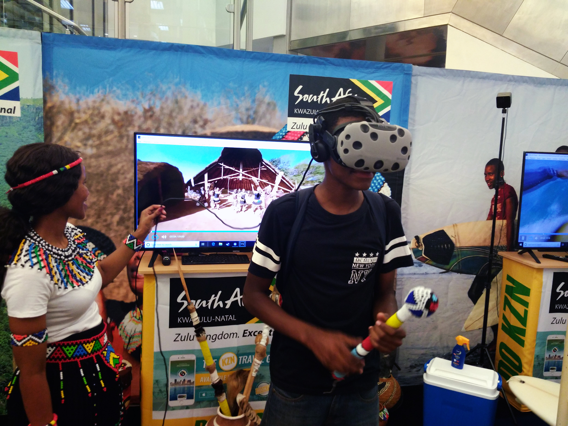 Virtual Reality Zulu Dancing